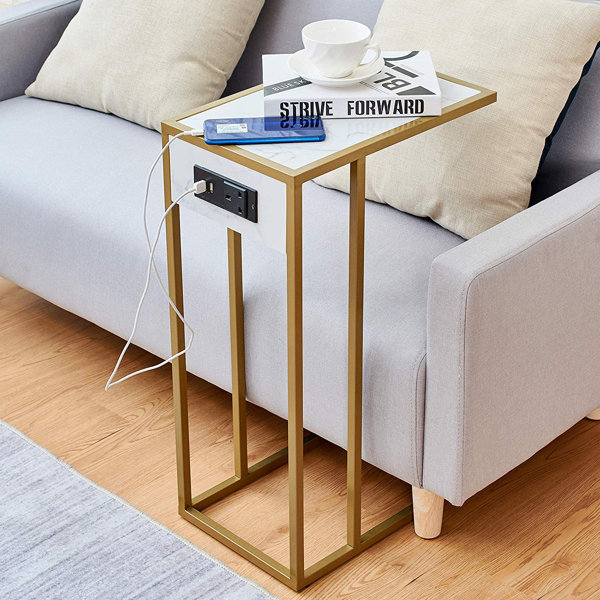 Metro Lane Beistelltisch Delarosa & Bewertungen | Wayfair.de